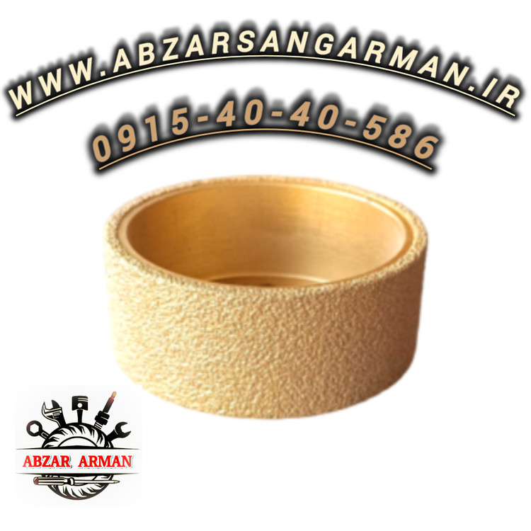 ابزار زن سنگ پرسلان پودری چفت زن تخت سایز 2.5 سانتی