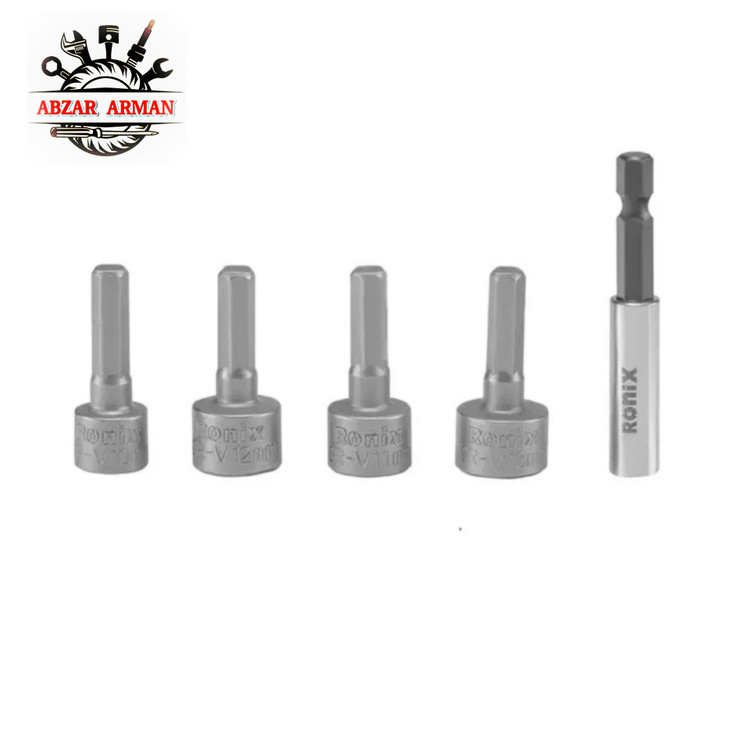 دریل چکشی رونیکس مجموعه 55 عددی مدل 0005 RS با توان ۷۵۰ وات